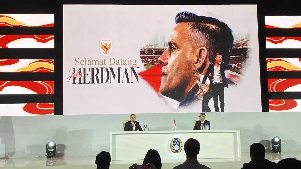 Perkenalan John Herdman Sebagai Pelatih Baru Timnas (Foto:viva.com)